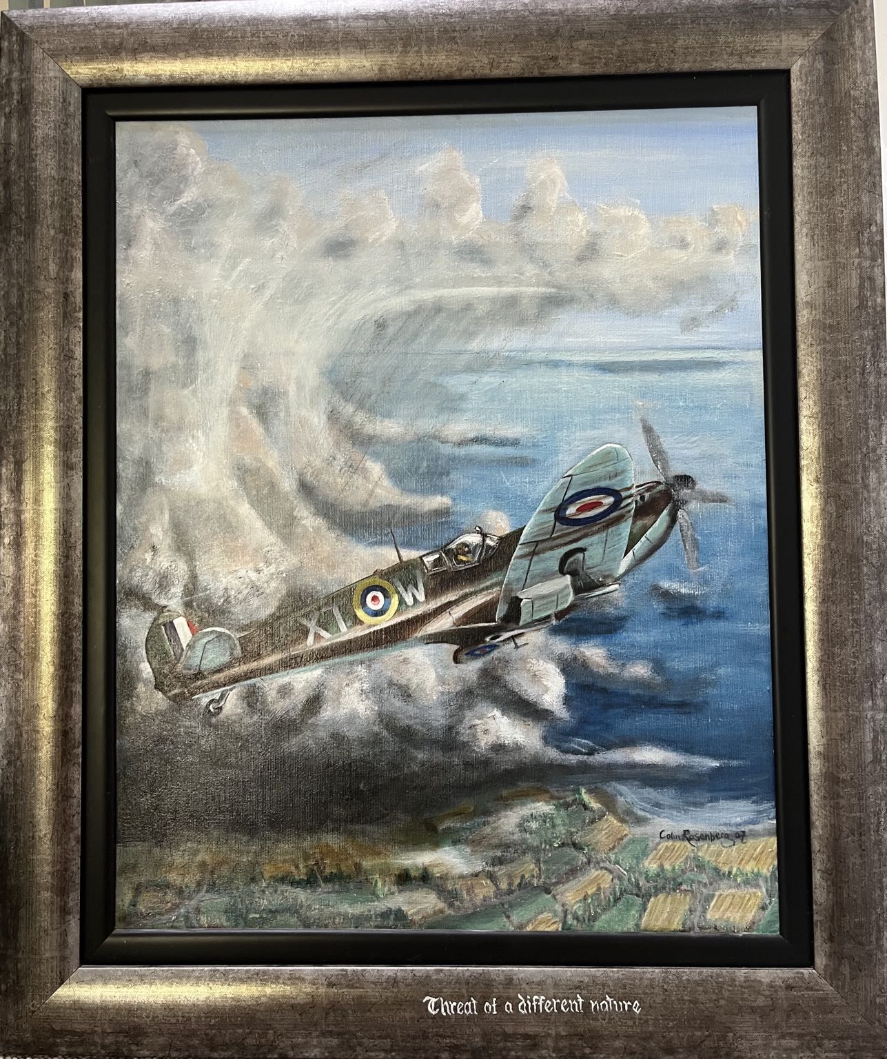 Threat of a different nature. Spitfire. — made by colinrosenberg51