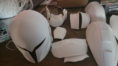 Bo Katan mando Armor — by RogueCmdr3D (Portfolio · past work — not for sale)
