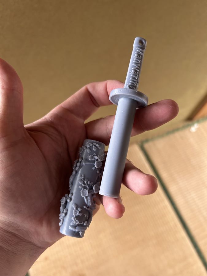 Custom Japanese name stamp (Hanko) — by LeoKnight Studios (Portfolio · past work — not for sale)