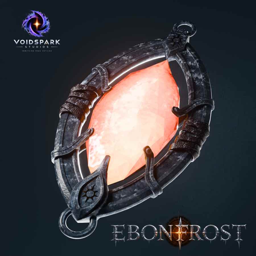 Ebonfrost Sunstone model — by LeoKnight Studios (Portfolio · past work — not for sale)